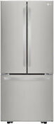 Lg 30 Inch Freestanding French Door Refrigerator Brand New Lfcs22520s