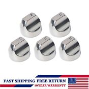 Wb03t10329wb03x32194 Stove Knobs Control Range Knobs Compatible With Ge 5pcs 