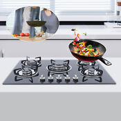 5 Burner 30 Inch Built In Stove Top Gas Cooktop Lpg Ng Gas Cooking Easy To Clean