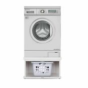 Ivation Wooden Laundry Pedestal For Washer And Dryer Made To Fit All Machines