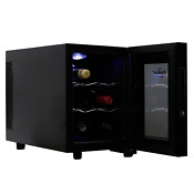 Koolatron Urban Series Deluxe 6 Bottle Wine Cooler Thermoelectric Refrigerator