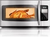Smad Stainless Steel Over The Range Microwave Oven With 1 6 Cu Ft Capacity
