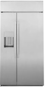 Ge Profile 48 Stainless Built In Side By Side Smart Refrigerator Psb48ysnss