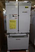 Fisher Paykel Rs32a72j1 32 Panel Ready Built In French Door Refrigerator 136538