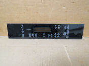 Whirlpool Double Oven Glass Control Panel No Board Part 8303182