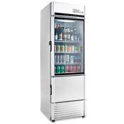 12 5 Cu Ft Single Door Display Refrigerator With Automatic Ice Maker