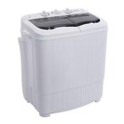 Home Portable Mini Twin Tubs Washing Machine 360w 14 3lbs Washer Clothing Clean