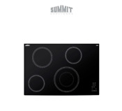 Summit Cr4b30t11b 31 Inch Wide 4 Burner Electric Cooktop New 
