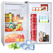 Compact Refrigerator 3 2 Cu Ft Mini Fridge Freezer For Dorm Apartment Office