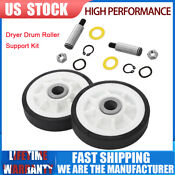 Fits Maytag Dryer Drum Roller Support Kit 303373k 12001541 Ps1570070 Ap4008534