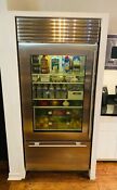Subzero Refrigerator Bi36ug S Th Stainless Steel Ice Maker Perfect Condition