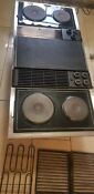 47 Jenn Air Electric Downdraft Cooktop Radiant Glass W Grill And 