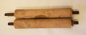 Wooden Rollers For Antique Washing Machine Or Wringer