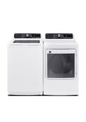 The Midea Impeller Top Load Washer And Dryer Set White Mint Condition Used 