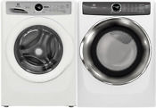 Electrolux 4 4 Cu Ft Front Load Washer W Gas Dryer Mixed Elfw7337aw Efmg527uiw