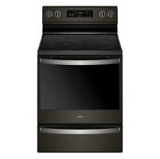 Local Pickup New Whirlpool Convection Frozen Bake Black Stainless Electric Range