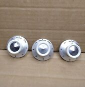 Lot Of 3 Vintage Range Knobs Beach Brand Gas Oven Stove Heat Dial