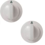  2 Pack We1m652 Ge Dryer Timer Control Knob Fits Hotpoint Ap3995164 Ps1482196