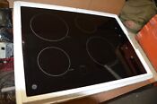 Ge Jp3030sjss 30 Inch 4 Radiant Element Glass Electric Cooktop Glass Only 