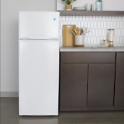 Top Freezer Refrigerator Fridge Apartment Home Garage Appliance 7 3 Cu Ft White