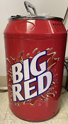 Big Red Drink Beverage Can Portable Heater Cooler Minifridge Rare Advertising