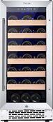 Yeego 15 Under Counter Wine Cooler Refrigerator Fast Cooling Compressor Fridge