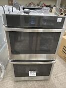 Ge Profile 30 Wide Smart Double Electric Convection Wall Oven Ptd7000sn4ss