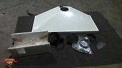 New Aga 600 Cfm 44 Inch Wide Wall Mounted Range Hood With Adjustable Duct Cover