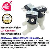 Washer Water Inlet Valve Replacement For Kenmore Lg Front Load Washing Machines