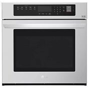 Lg Lws3063st 30 Built In Electric Convection Wall Oven With Easyclean 