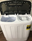 Vivohome Electric Portable 2 In 1 Twin Tub Mini Laundry Washer And Spin Dryer
