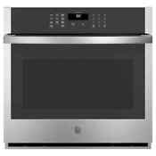Ge 30 In Self Cleaning Single Electric Wall Oven Stainless Steel