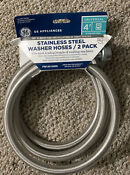 Ge Appliances 4 Universal Stainless Steel Washer Hoses