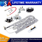 Heater Heating Element Kit 3387747 For Kenmore Elite He4 Whirlpool Amana Maytag