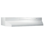 Broan 36 Inch Convertible Under Cabinet Range Hood 160 Cfm White Easy To Use