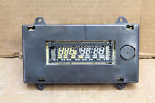 Ge Wall Oven Microwave Control Board Clock Part Wb27t10497 Wb18t10303