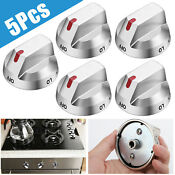 5pcs Dg64 00473a Top Burner Control Dial Knob Range Oven Replacement For Samsung