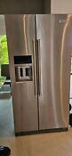 Krsc503ess 22 7 Cu Ft Counter Depth Side By Side Refrigerator With Exterior I