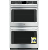 New Ge Caf Series Stainless 30 Built In Double Convection Wall Oven Ct9550shss