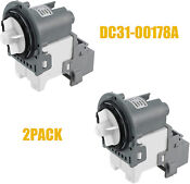 Dc31 00178a Drain Pump Motor For Samsung Washers 2pack