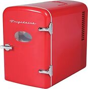 Frigidaire Portable Mini Fridge 6 Liter 9 Can Skincare Small Refrigerator Cooler