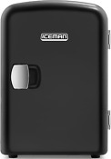  Iceman Mini Portable Black Personal Fridge Cools Or Heats And Provides Compact