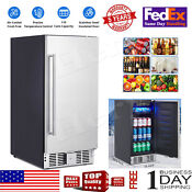 Us 15 110 Cans Beverage Refrigerator Mini Fridge Under Counter Built In Cooler