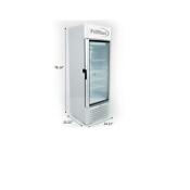 12 5 Cuft Single Glass Door Upright Display Cooler Merchandiser Refrigerator