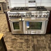 Thermador Prg486wdg 48 Inch Gas Smart Range 6 Sealed Burners Griddle Stainless