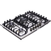30 Inch Gas Cooktop Gas Cooktop Dual Fuel Sealed 5 Burners Gas Stovetop