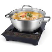 Duxtop 1800w Portable Induction Cooktop Countertop Burner Included 5 7 Quarts 