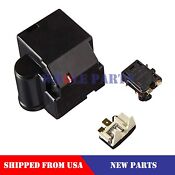 New 5304499966 Refrigerator Compressor Start Relay And Overload Kit