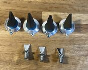 Vintage Ge Hotpoint Double Oven Knobs Set Control Clock Timer Knobs