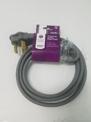 New 3 Prong Dryer Cord 6 Ft 30 Amp Will Fit Any 220v Electric Dryer V 